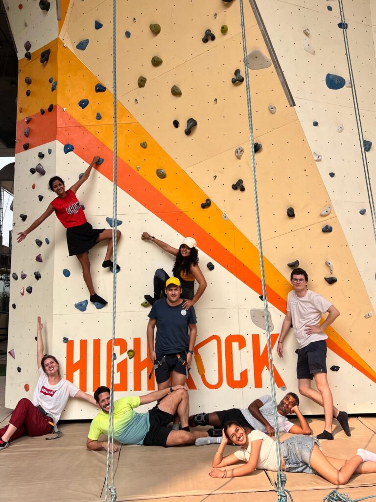 High Rocks Competion Indoor Rock Climbing Mumbai | High Rock Climbing Arena