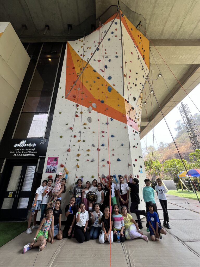 rock climbing
